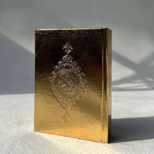 Small Scented Gold Qurani - صدقة جارية